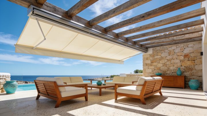 Toldos semicofre en Ibiza
